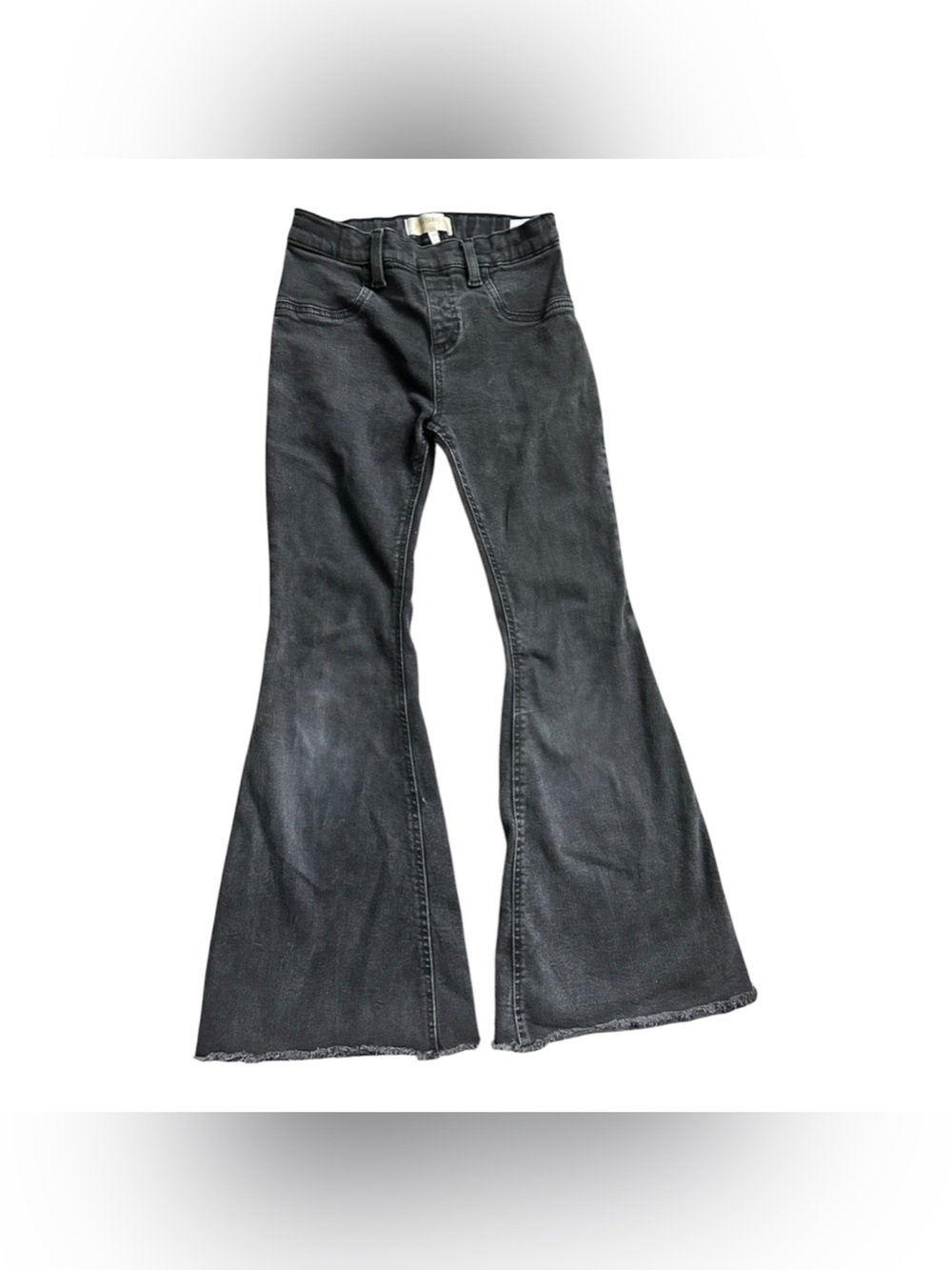 Shyanne Girls Faded Black Flare Jeans size 14